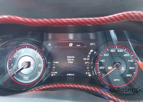 2021 Dodge Charger Scat Pack Rwd из США, поврежденный, VIN 2C3CDXGJ7MH563724